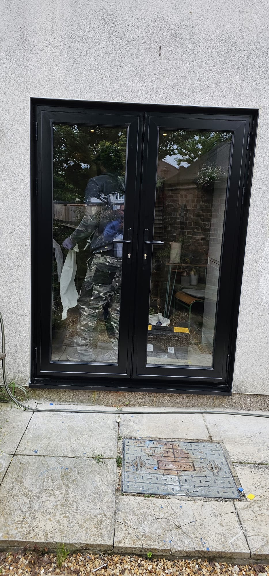 Aluminium Doors, installation 8