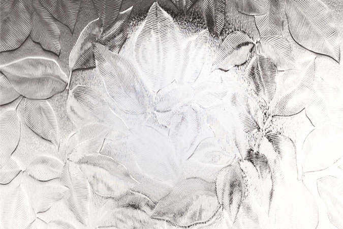 Autumn privacy glass pattern