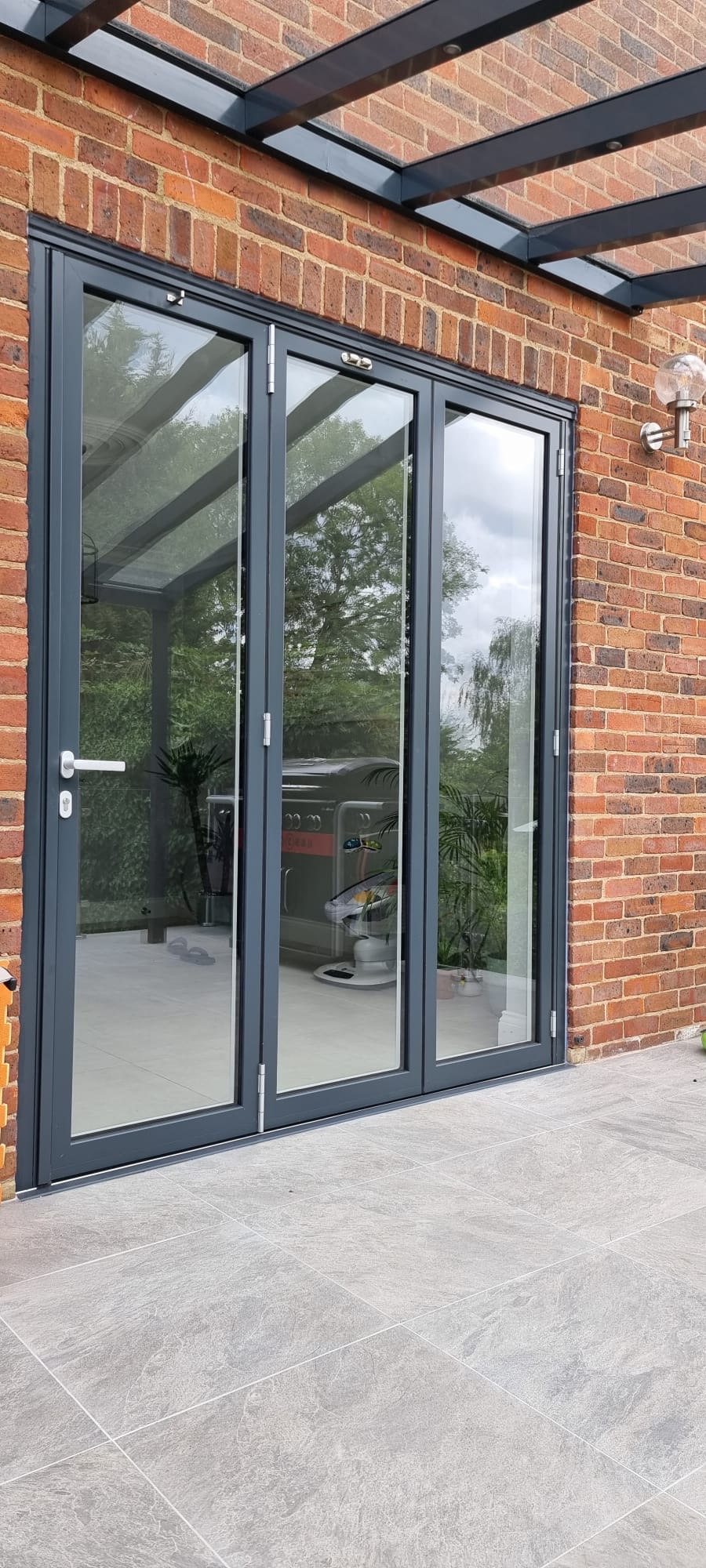 Bi Folding Doors, installation 5