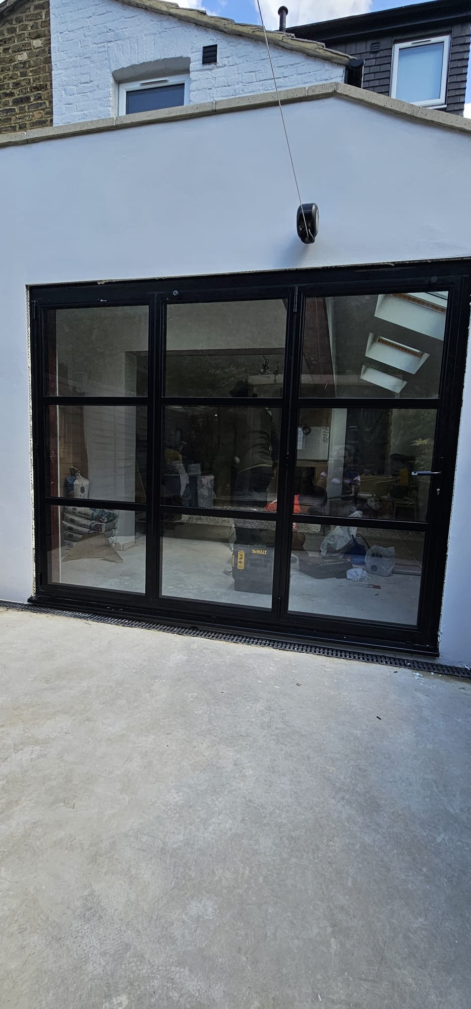 Bi Folding Doors, installation 6