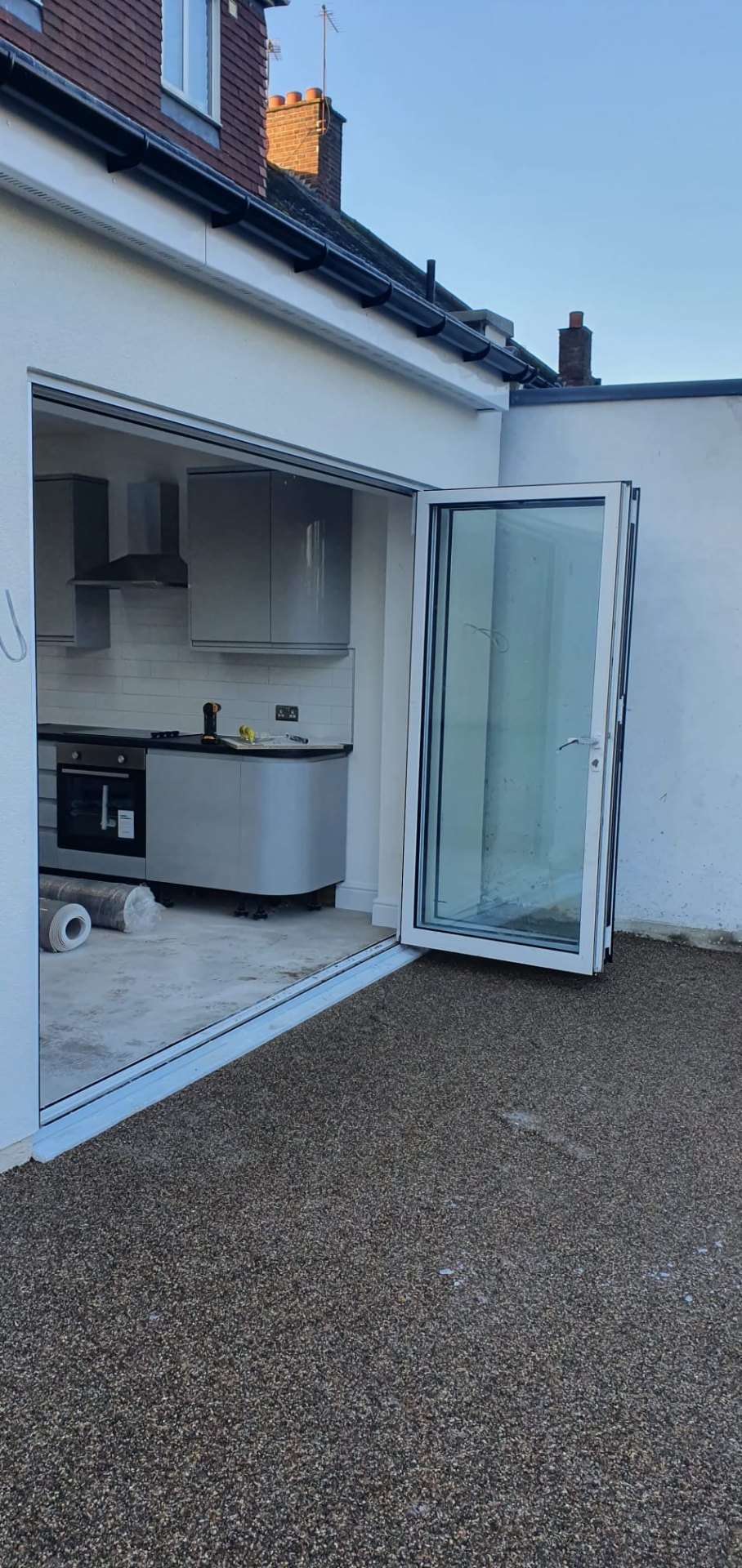 Bi Folding Doors, installation 8
