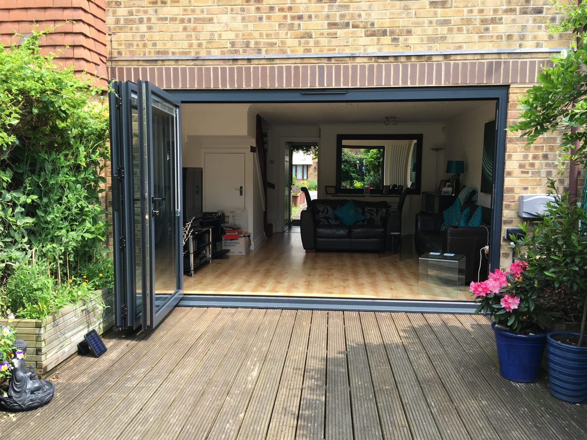 Bi Folding Doors, installation 9