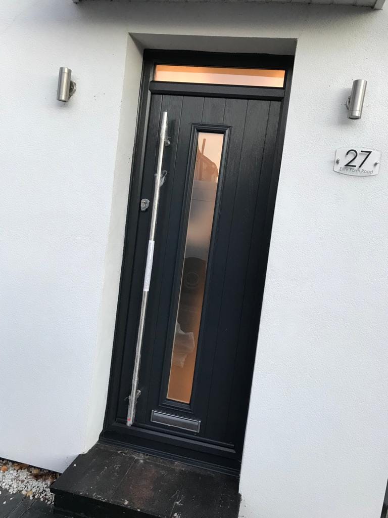 Composite Doors, installation 8