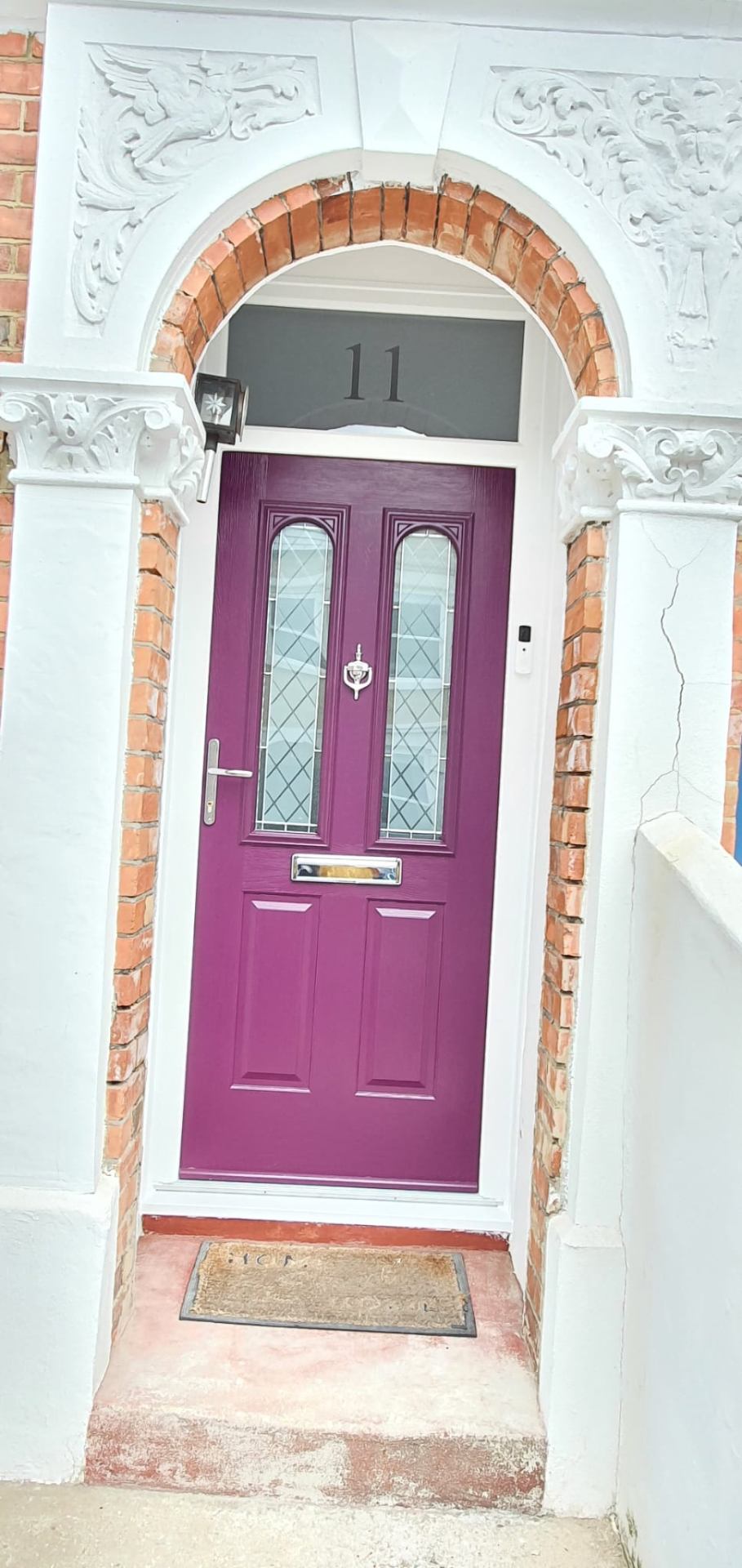Composite Doors, installation 11