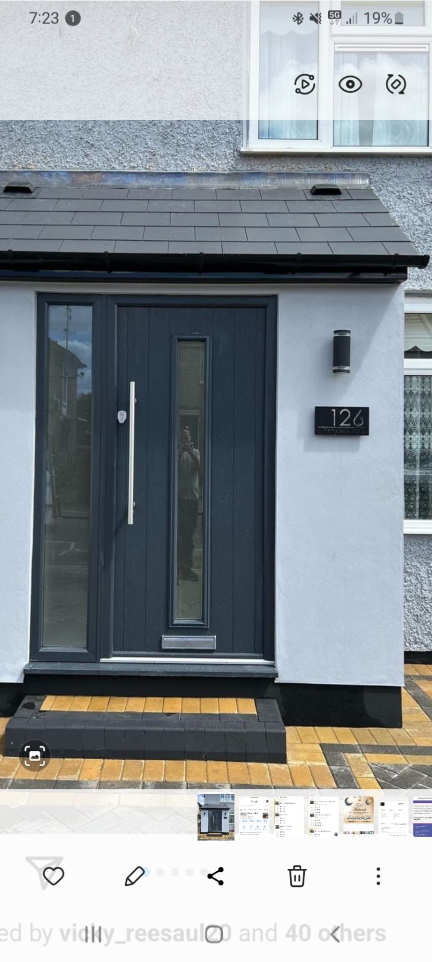 Composite Doors, installation 13