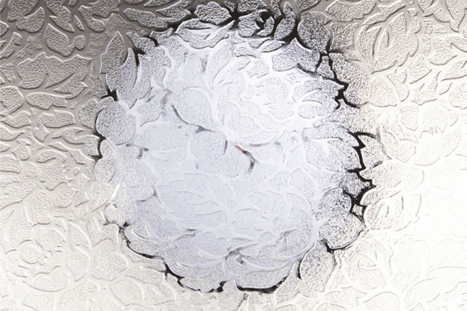 Florielle privacy glass pattern