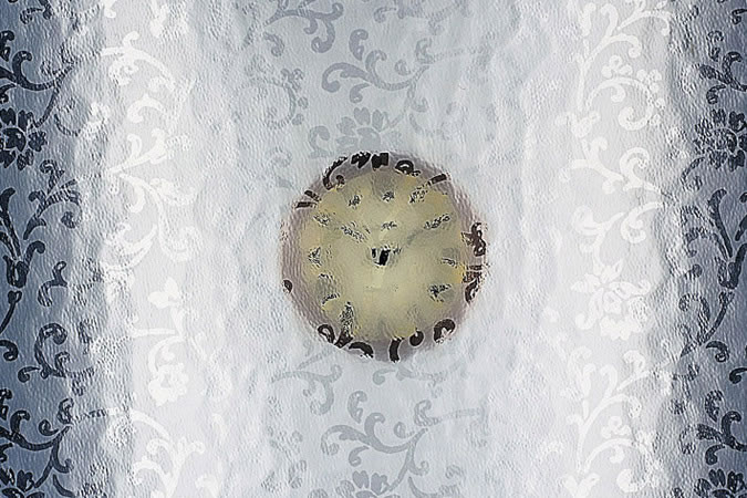 Texture Brocade privacy glass pattern