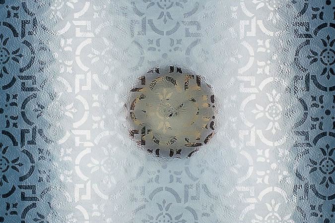 Texture Canterbury privacy glass pattern