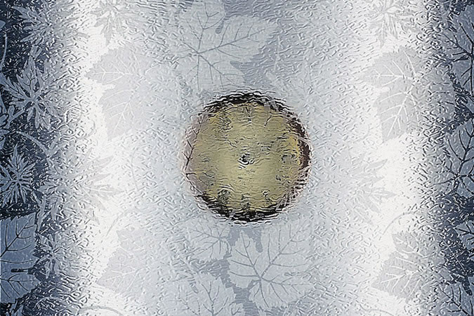 Texture Coppice privacy glass pattern