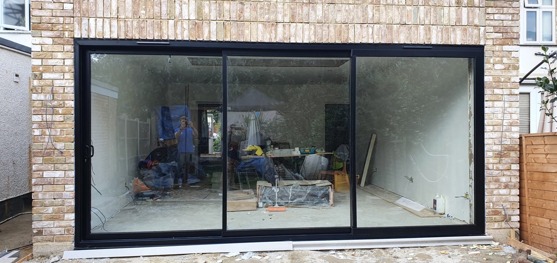 Patio Doors, installation 2