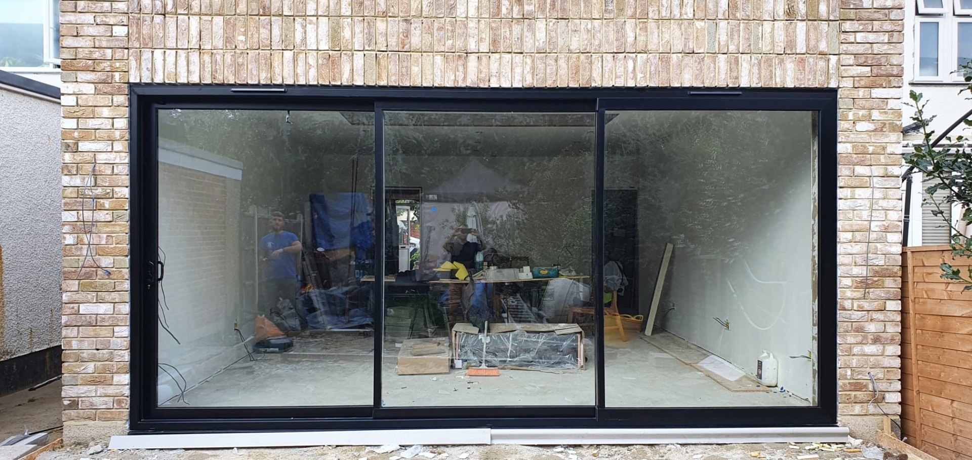 Patio Doors, installation 5
