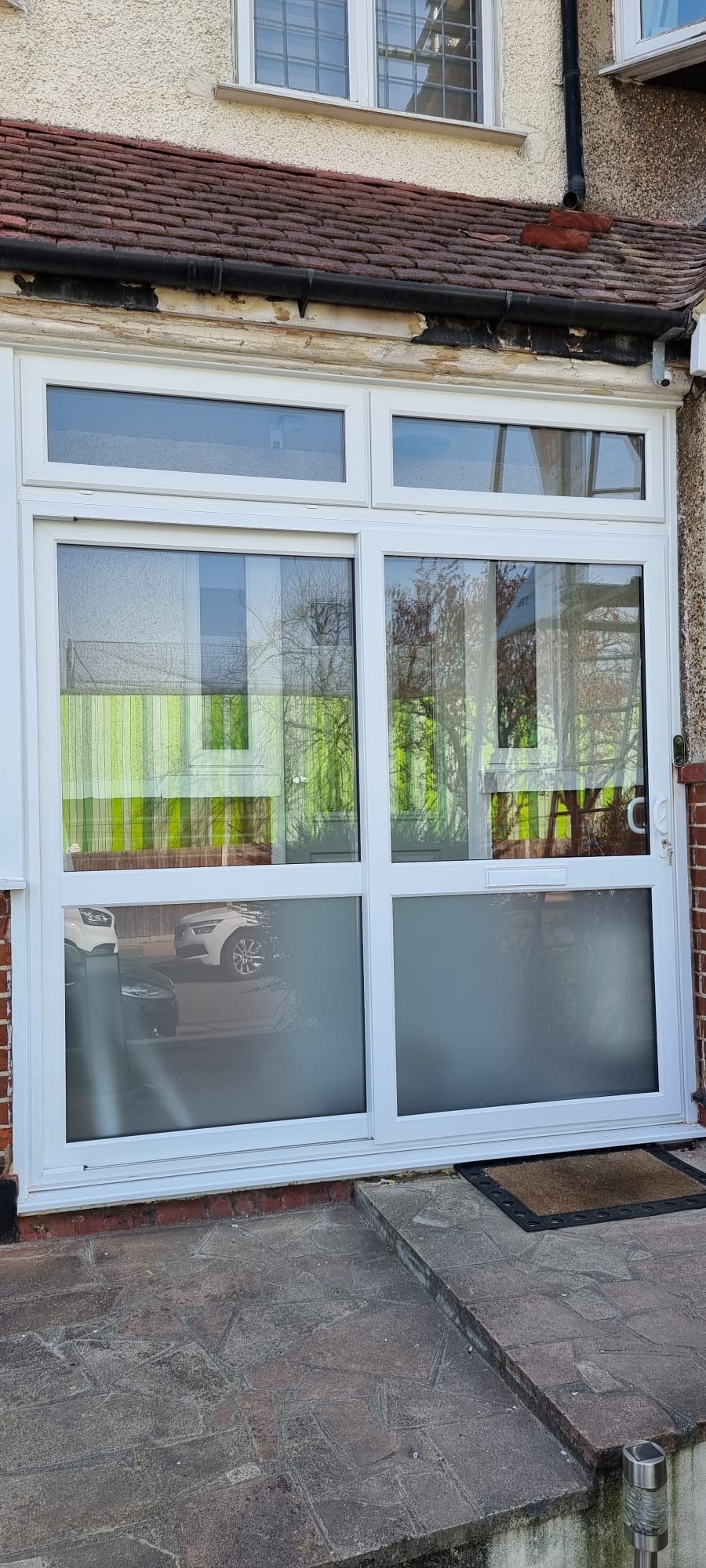 Patio Doors, installation 7