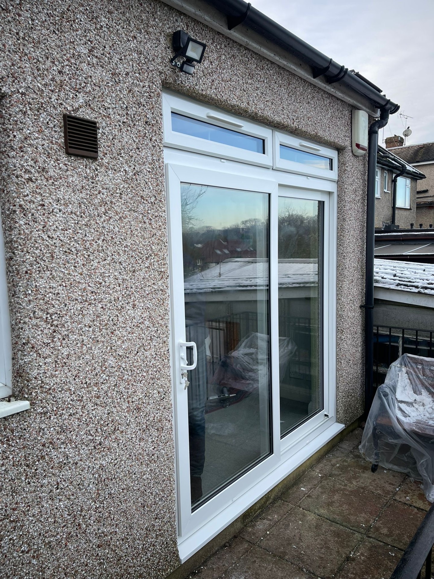Patio Doors, installation 8