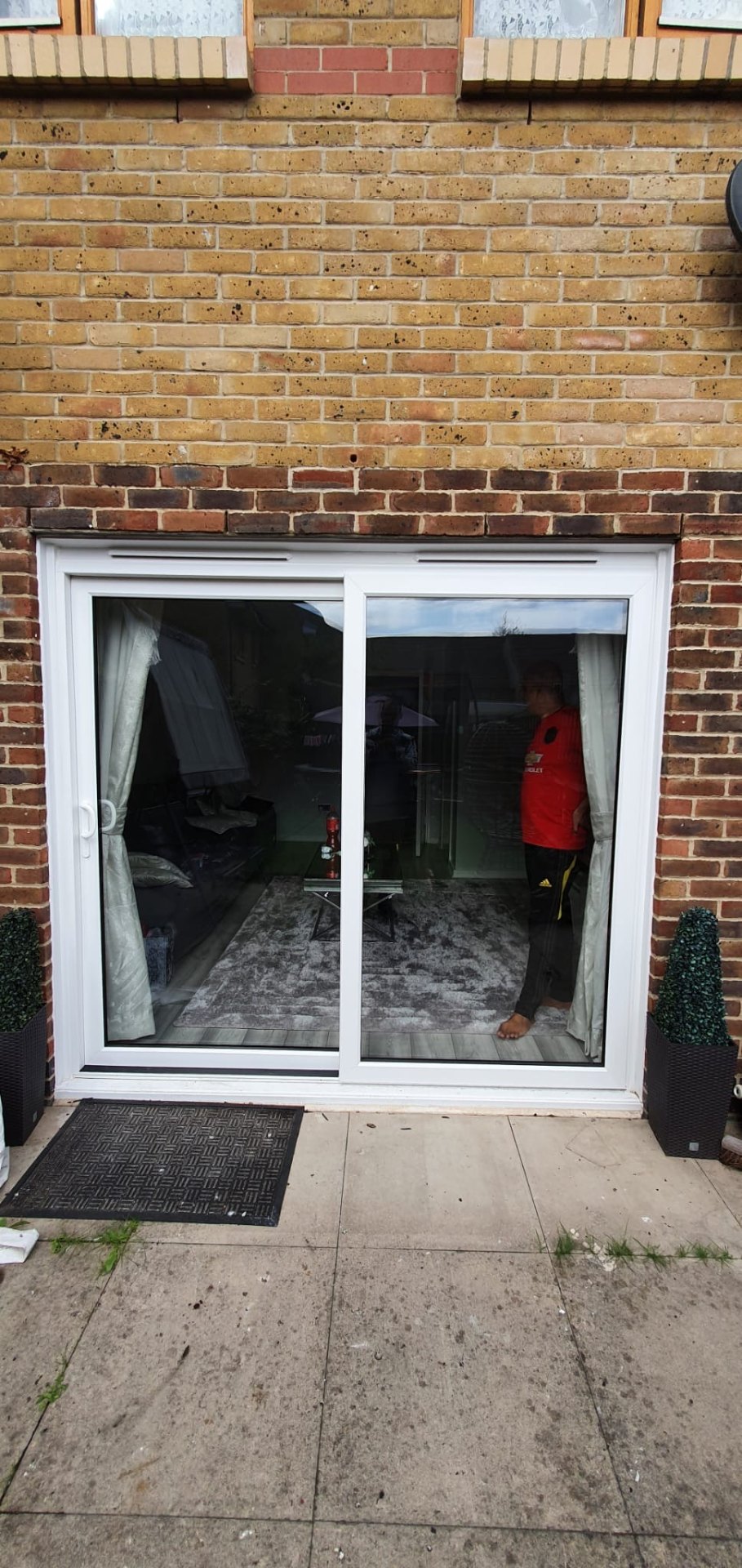 Patio Doors, installation 9