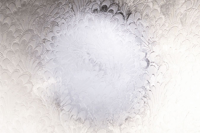 Pelerine privacy glass pattern