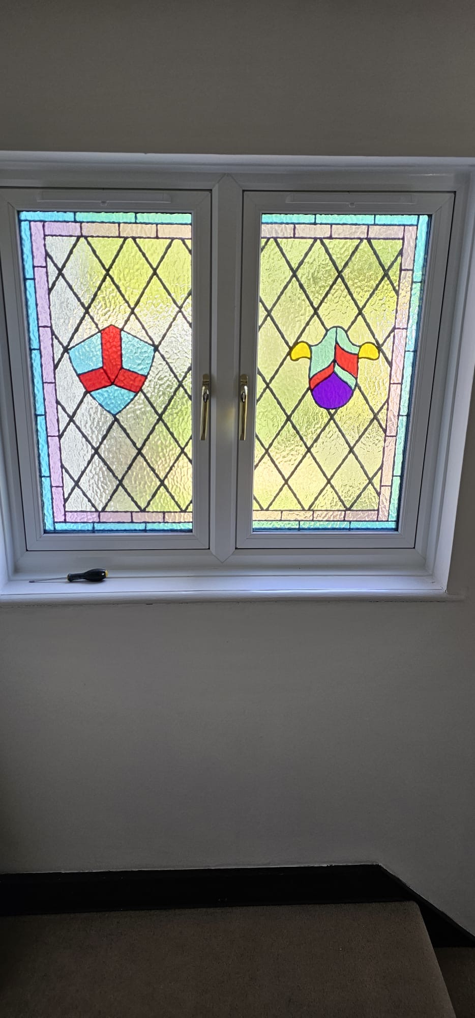 uPVC Flush Casement Windows, installation 2