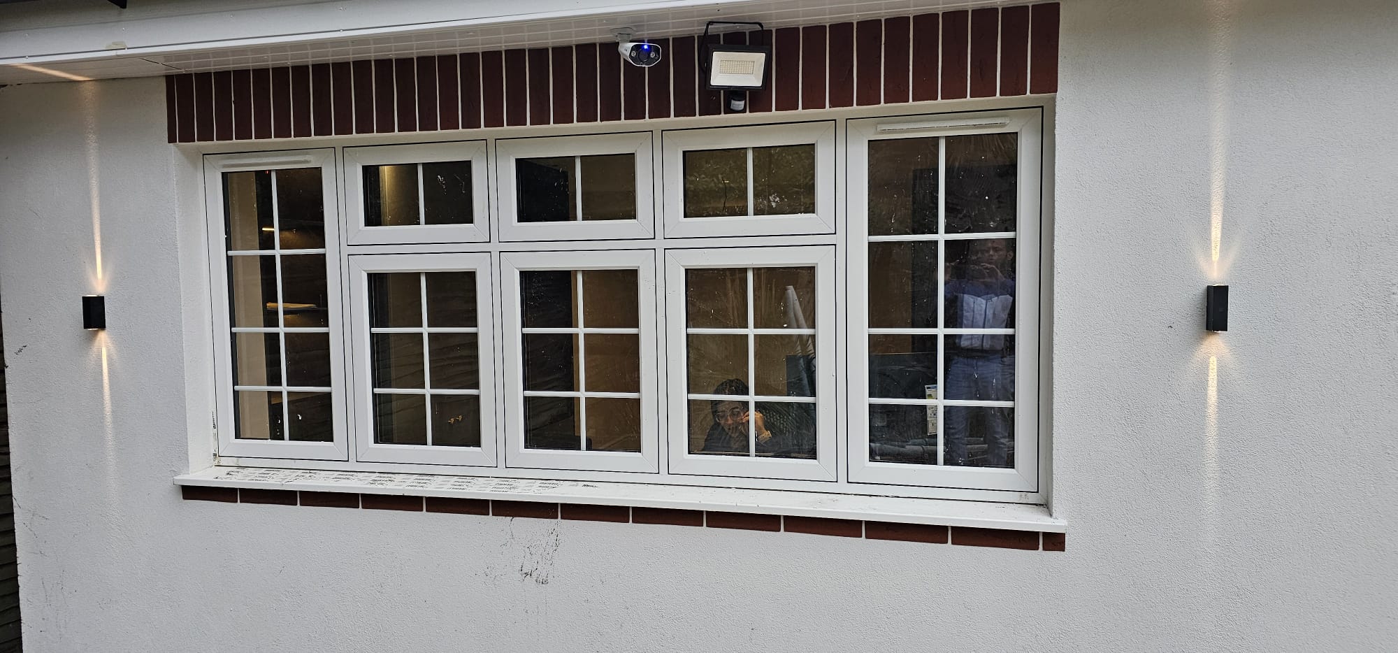 uPVC Flush Casement Windows, installation 8