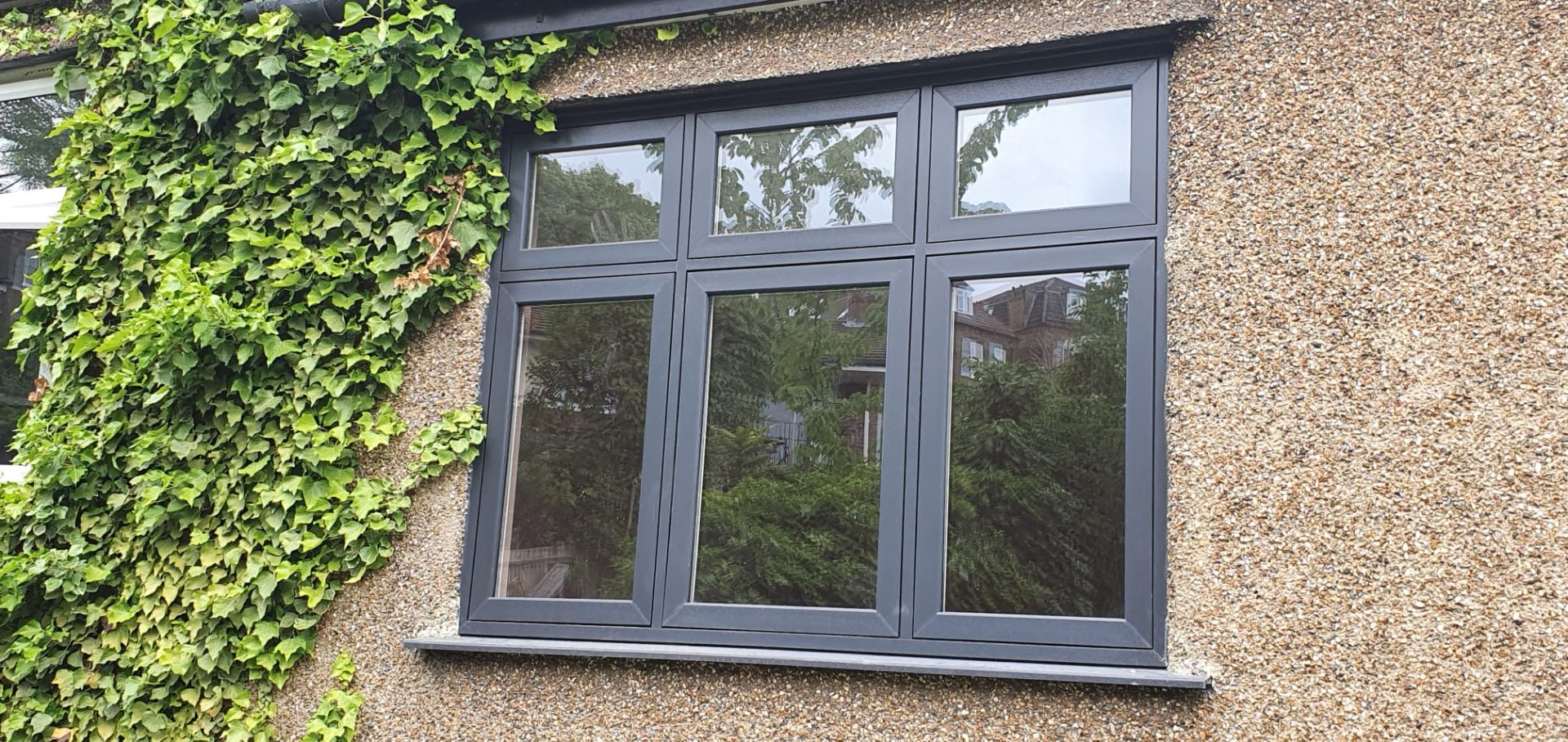 uPVC Flush Casement Windows, installation 9