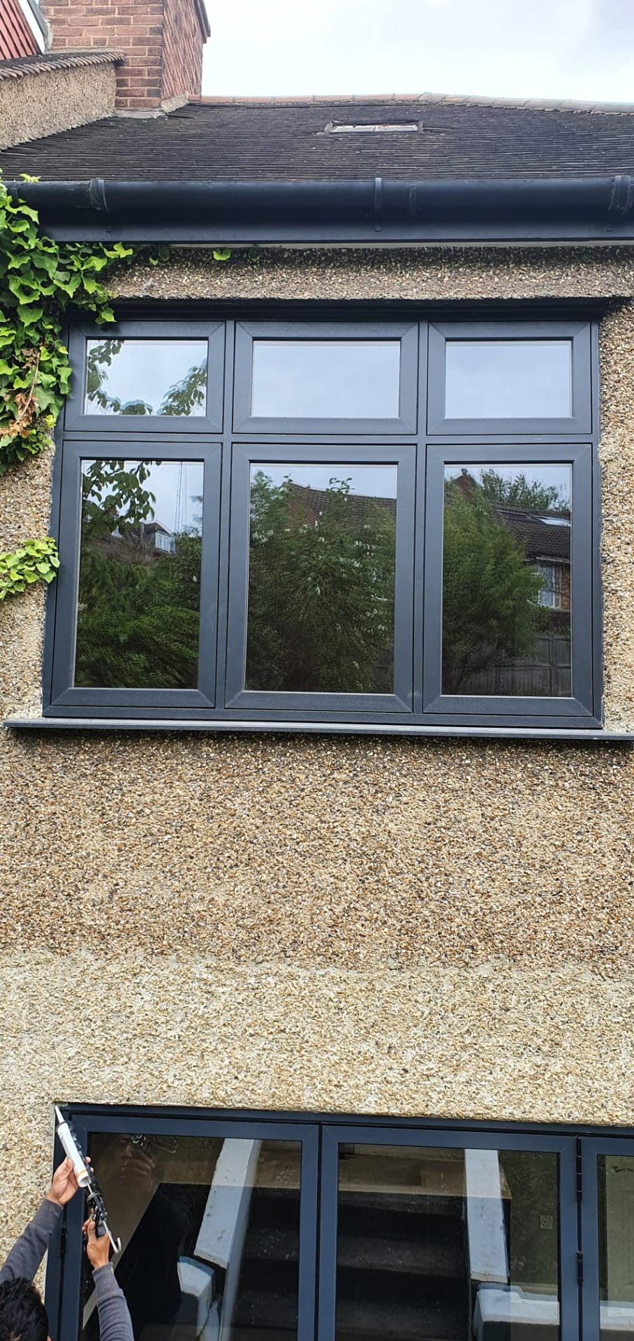 uPVC Flush Casement Windows, installation 11