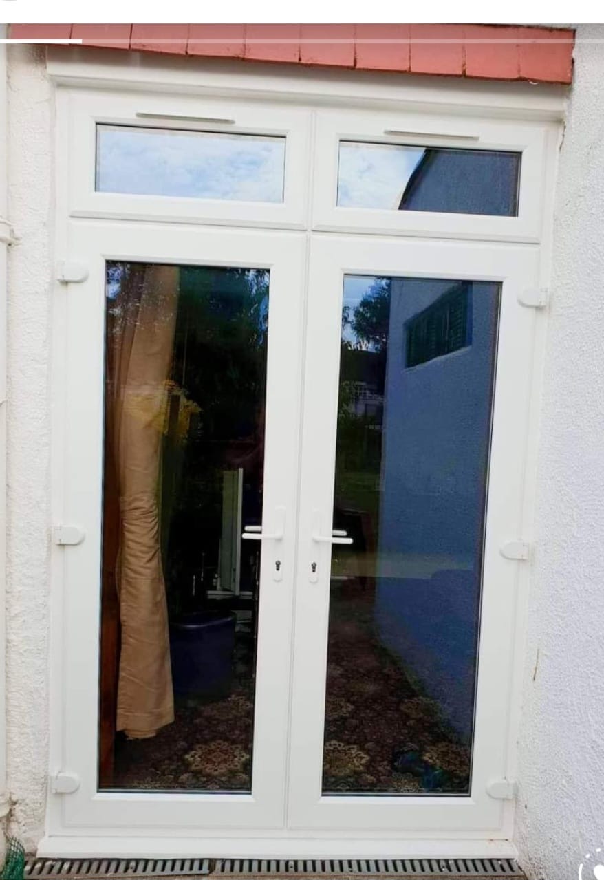UPVC French Doors, installation 8