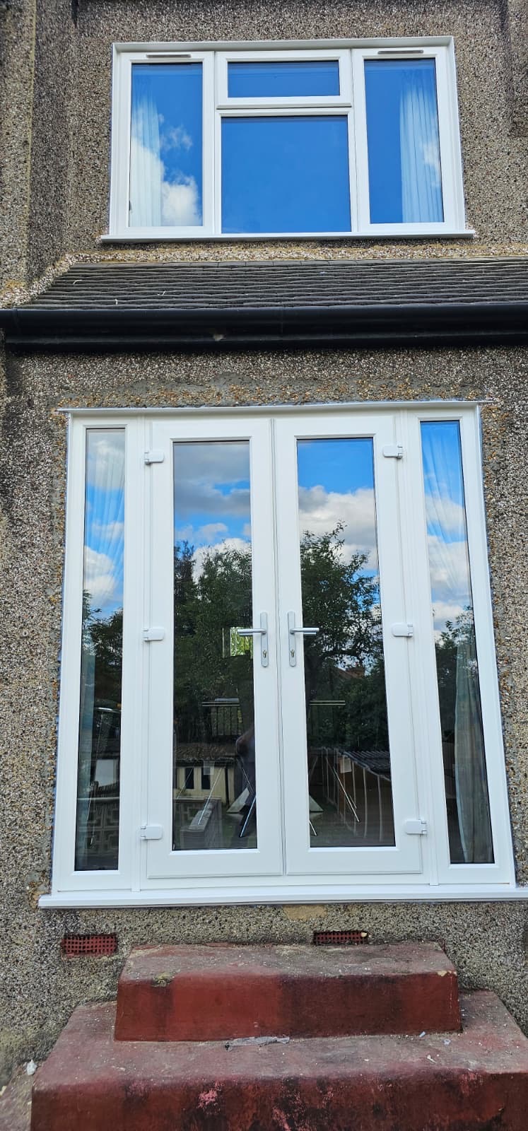 UPVC French Doors, installation 13