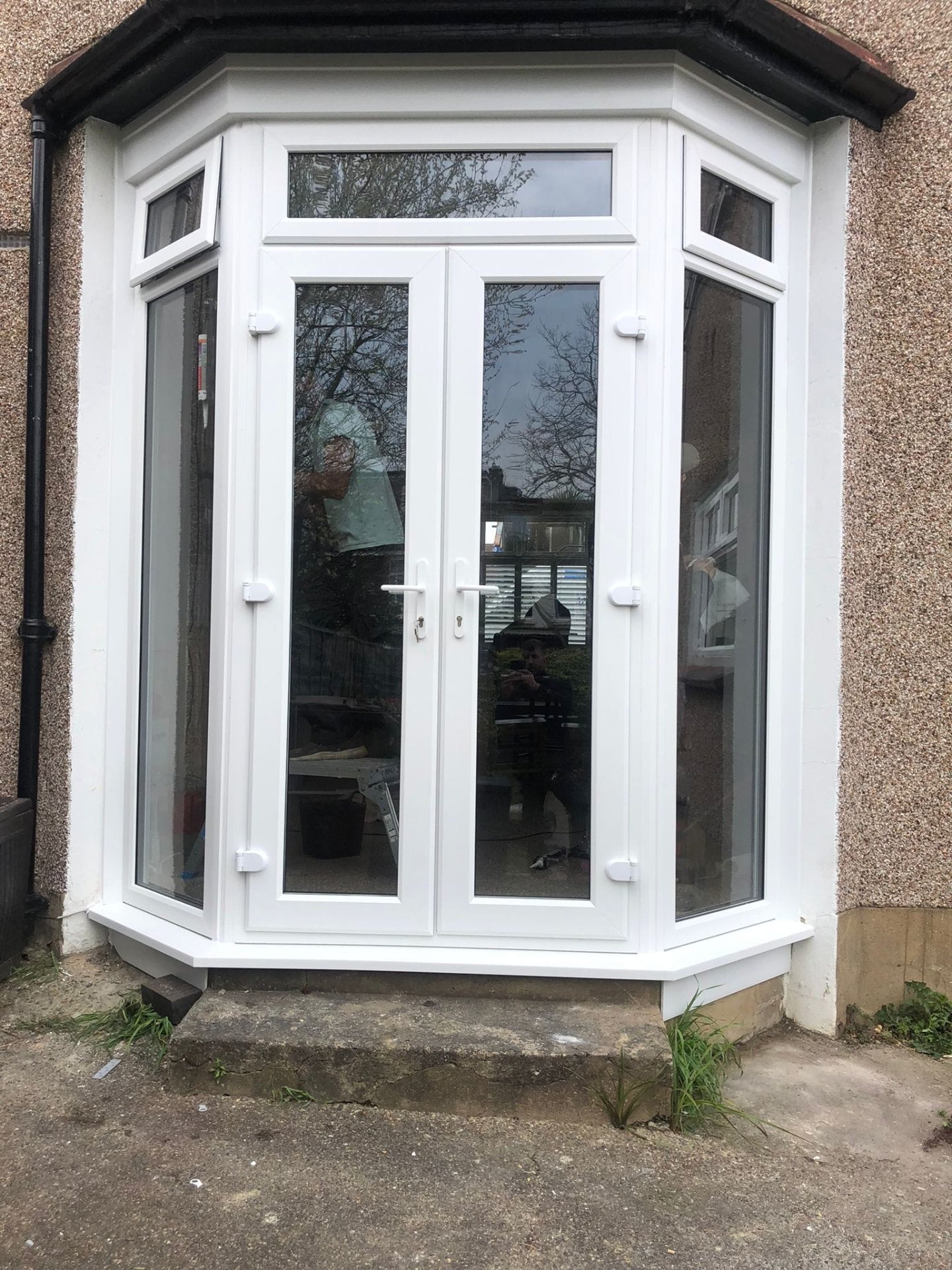 UPVC French Doors, installation 6