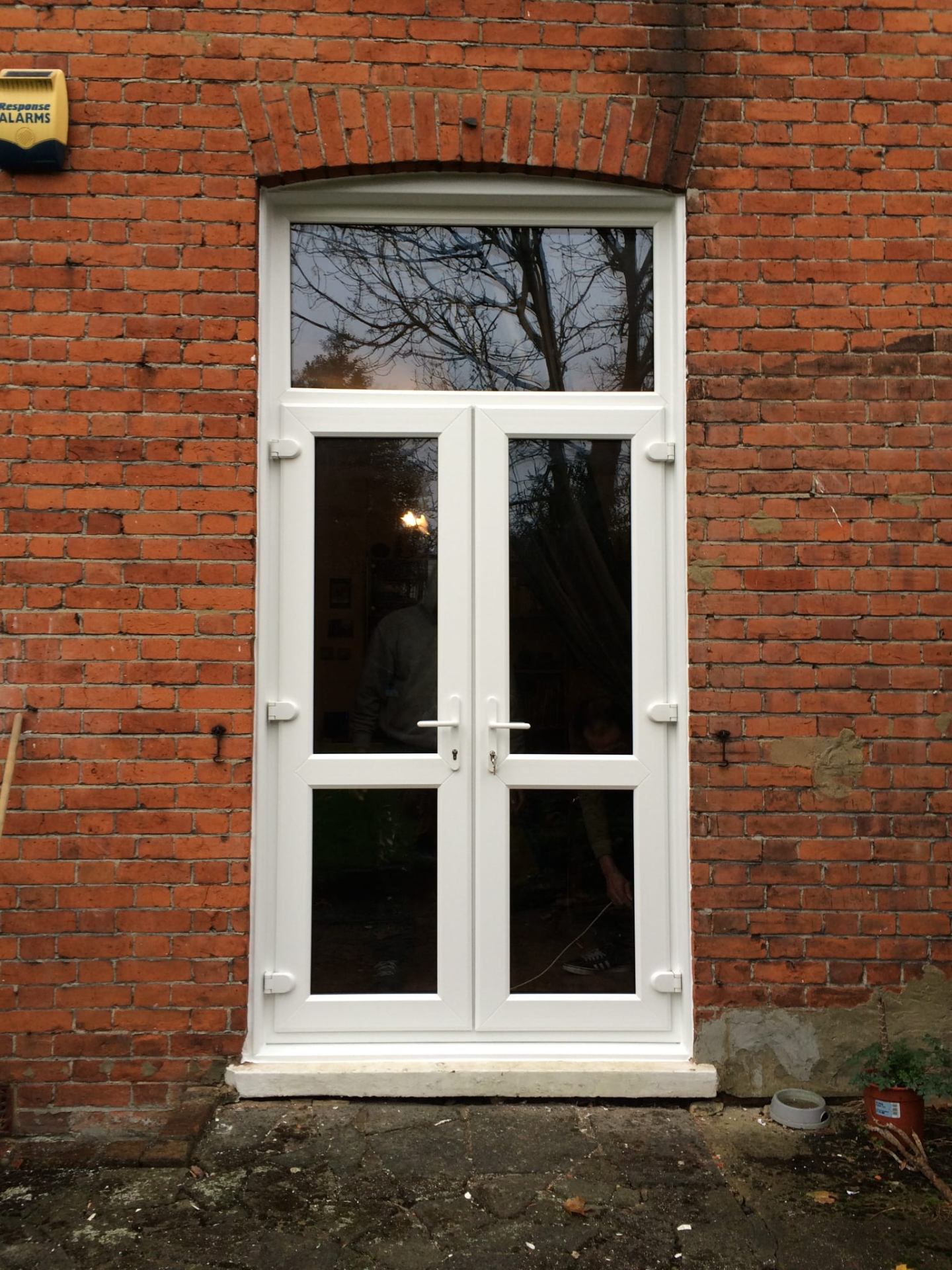 UPVC French Doors, installation 16