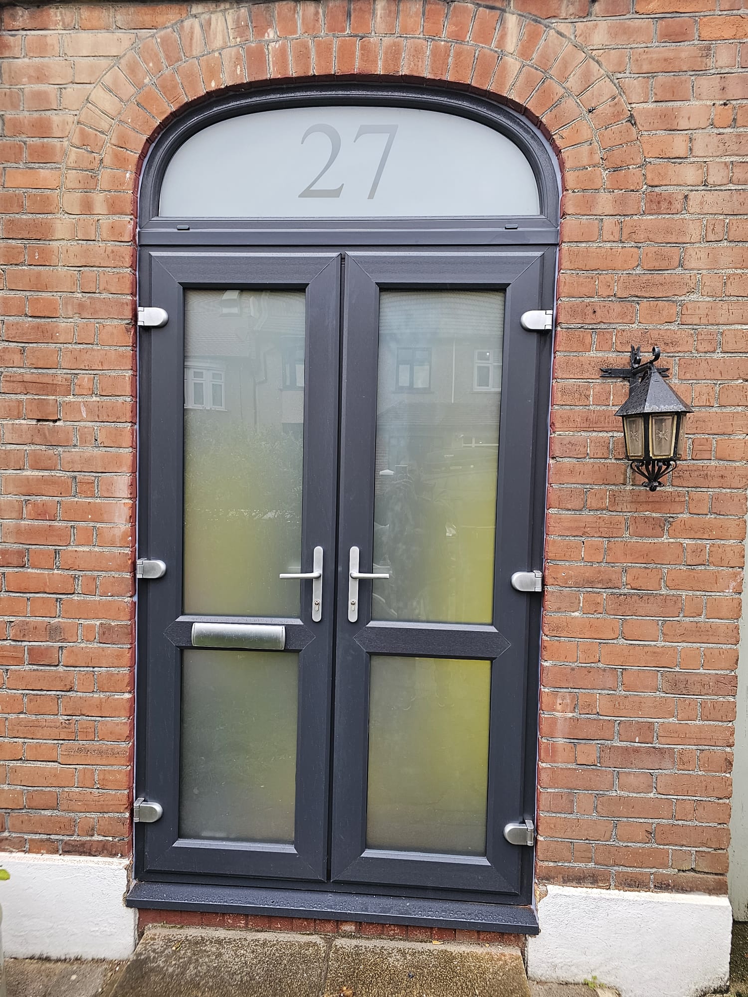 UPVC French Doors, installation 5