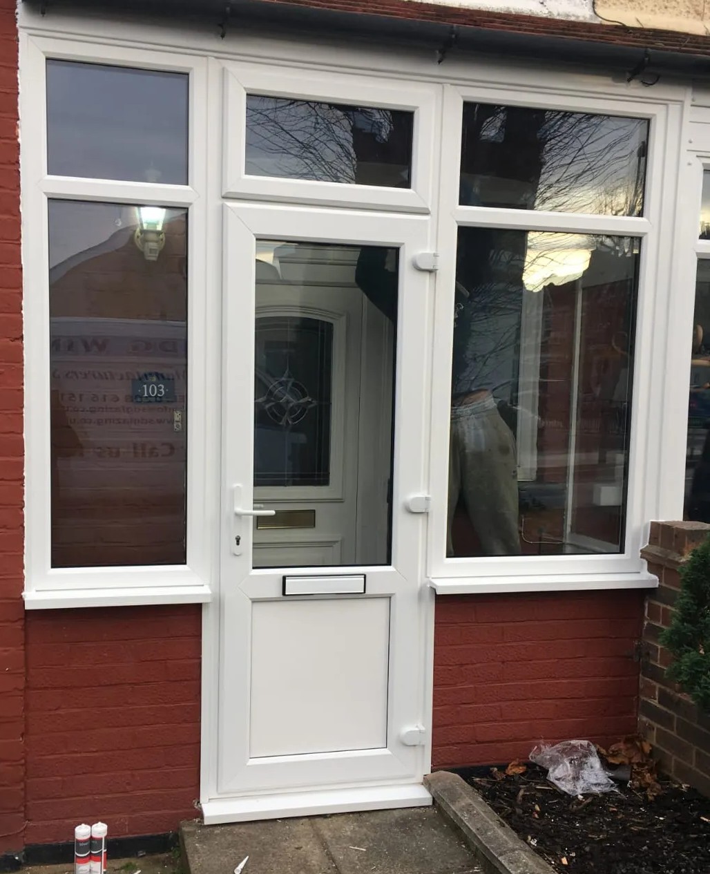 uPVC Doors, installation 7