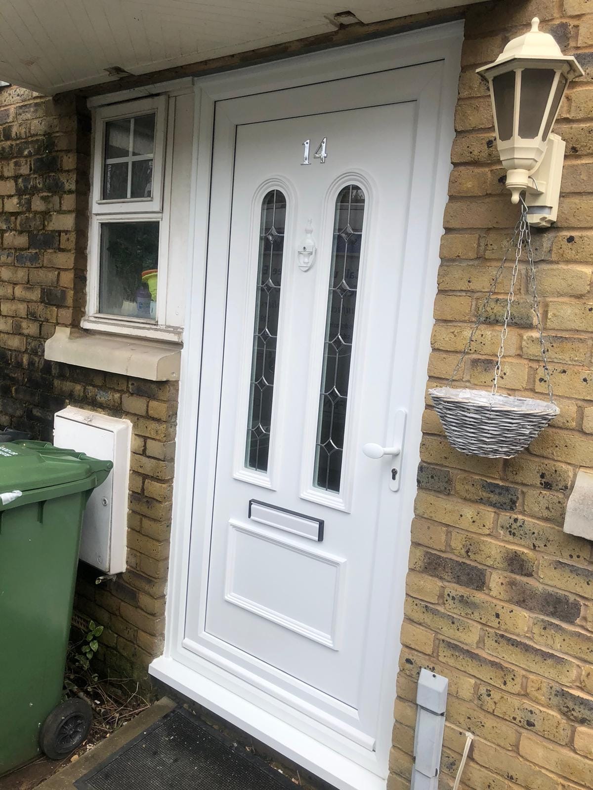 UPVC Single Doors, installation 4